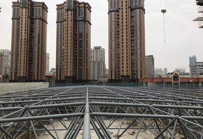 昌吉螺栓球网架结构