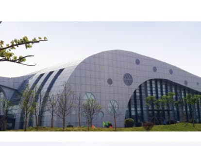 昌吉会议中心外景网架工程